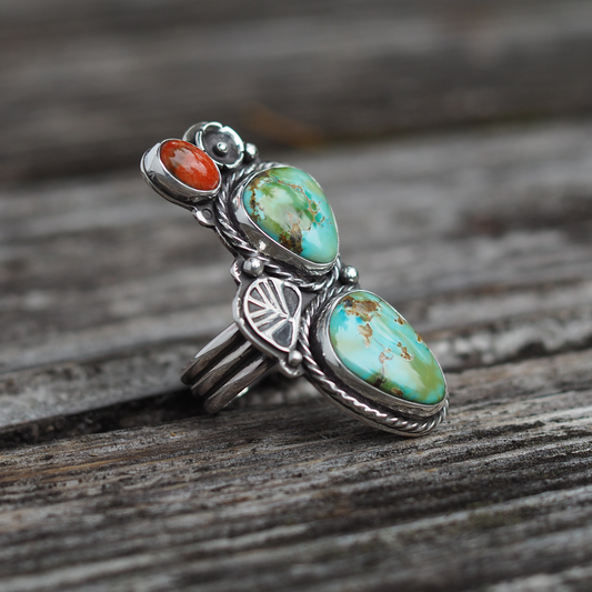 prickly pear ring 4 - size 8.5