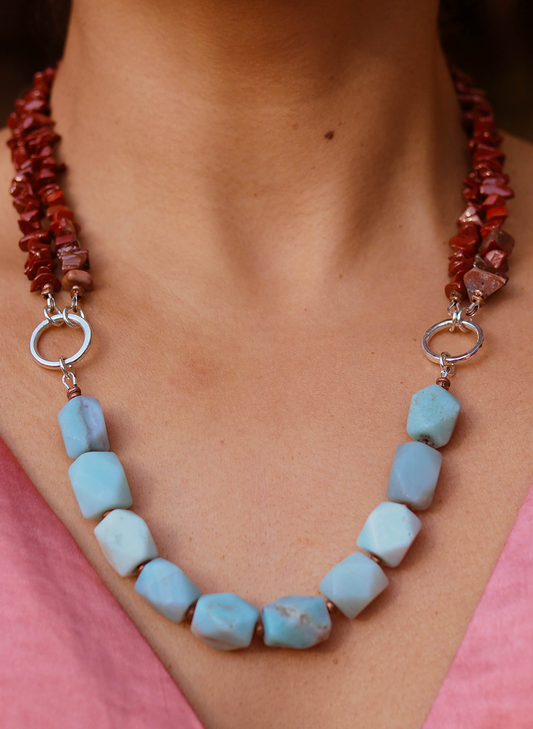 earth and sea necklace