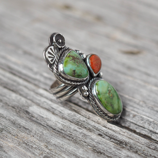 prickly pear ring 2 - size 6.5