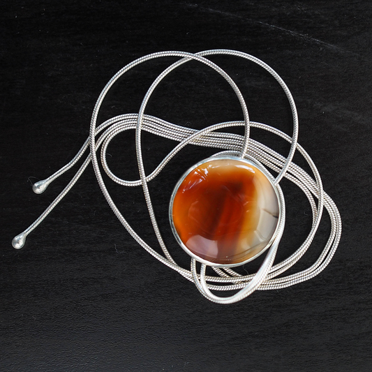 montana agate bolo tie 3