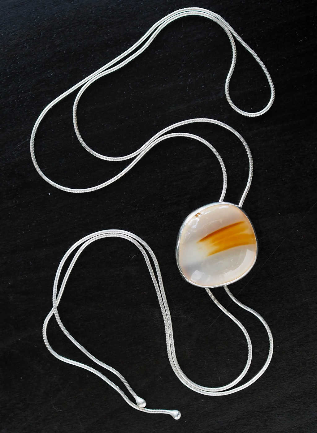montana agate bolo tie 2