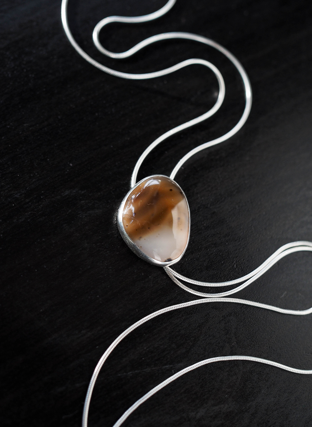 montana agate bolo tie 1