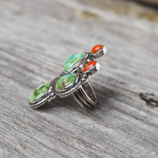 prickly pear ring 3 - size 7