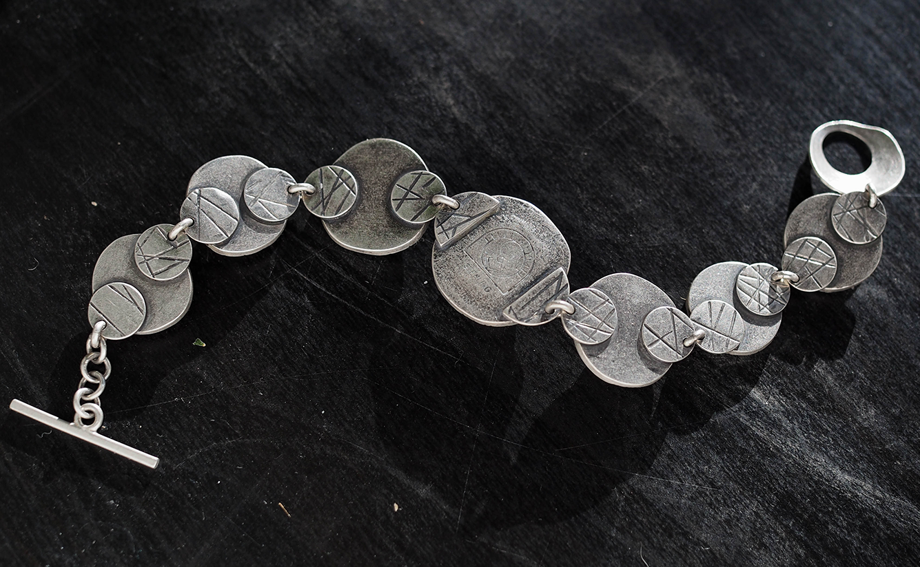 agate candy bracelet