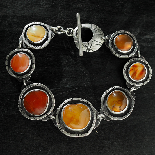 agate candy bracelet