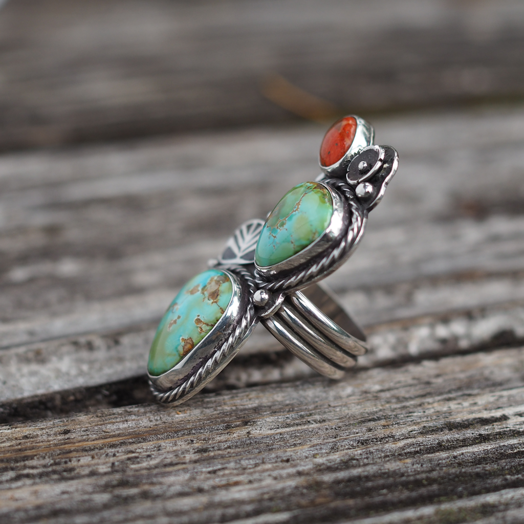 prickly pear ring 4 - size 8.5