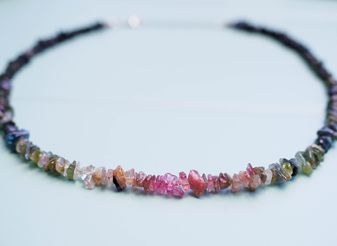 tourmaline ombre necklace