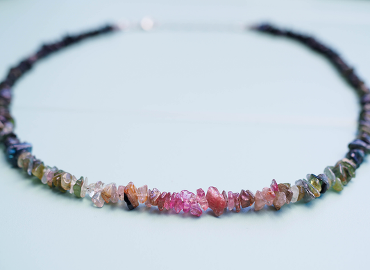 tourmaline ombre necklace