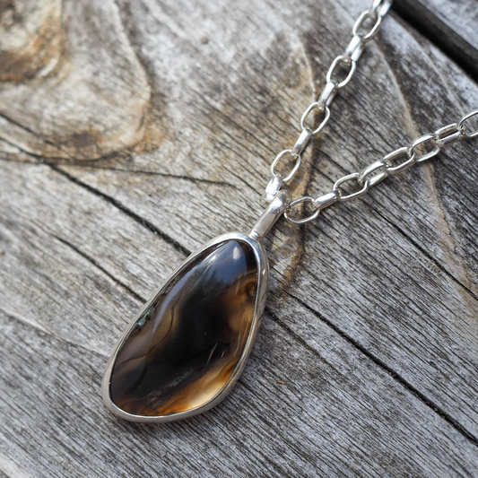 montana agate necklace 2