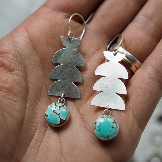 sand hill turquoise earrings