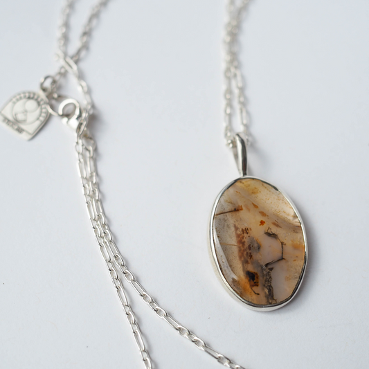 montana agate necklace 1