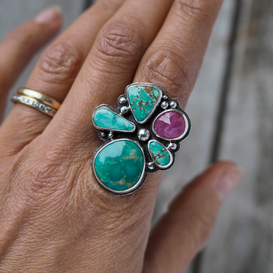 bloom ring - size 8.5