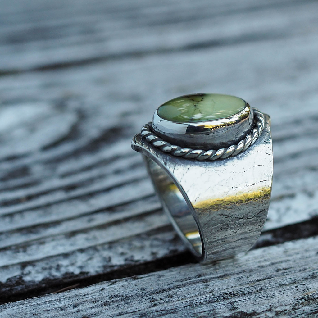 damele turquoise ring - size 10