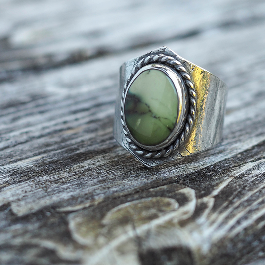 damele turquoise ring - size 10