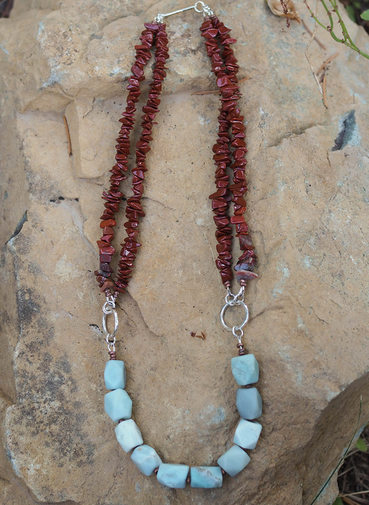 earth and sea necklace