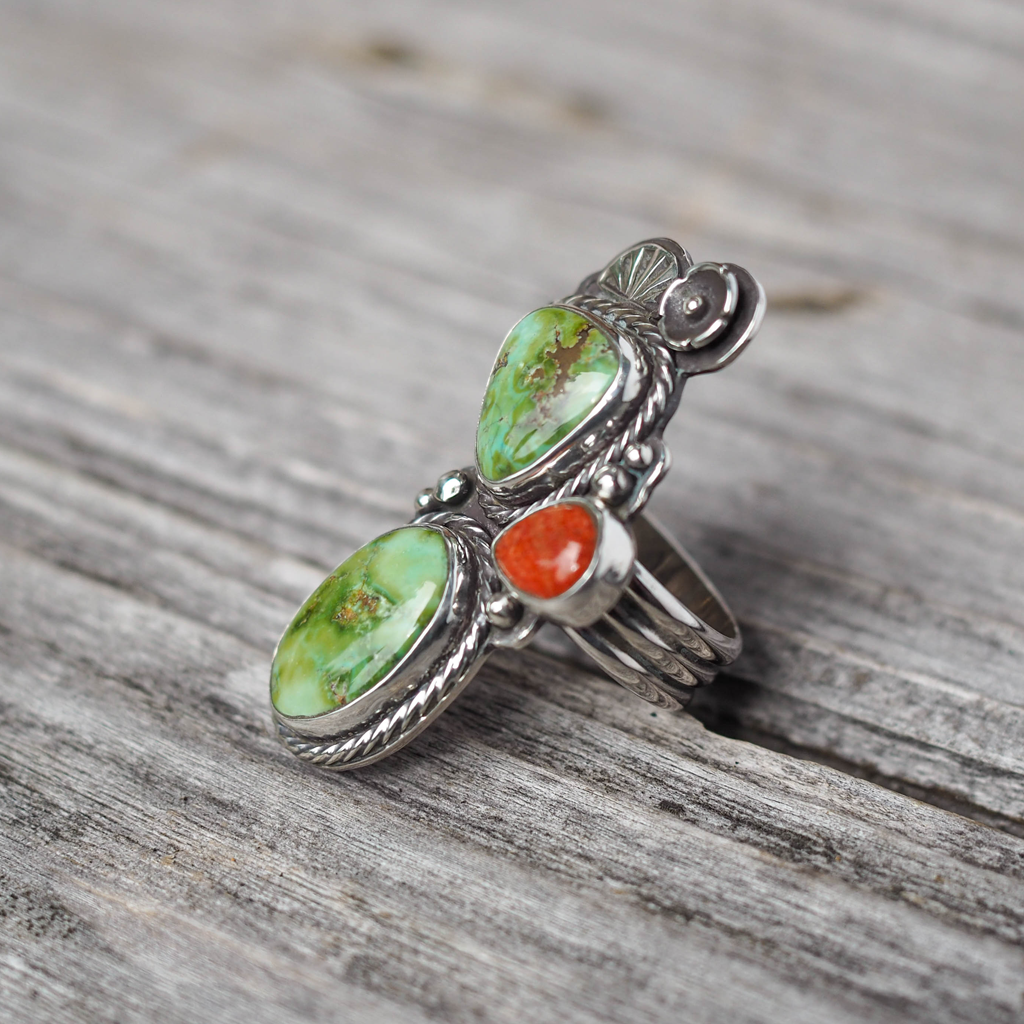 prickly pear ring 2 - size 6.5