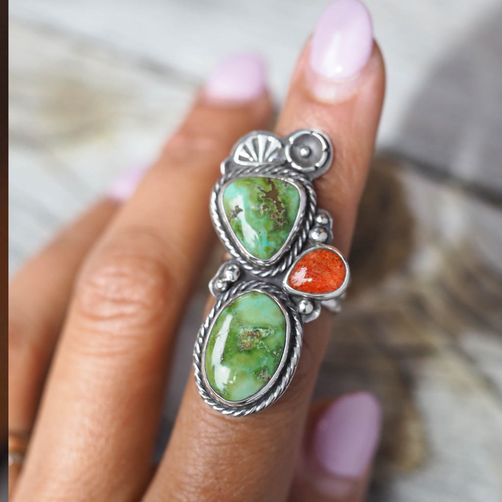 prickly pear ring 2 - size 6.5