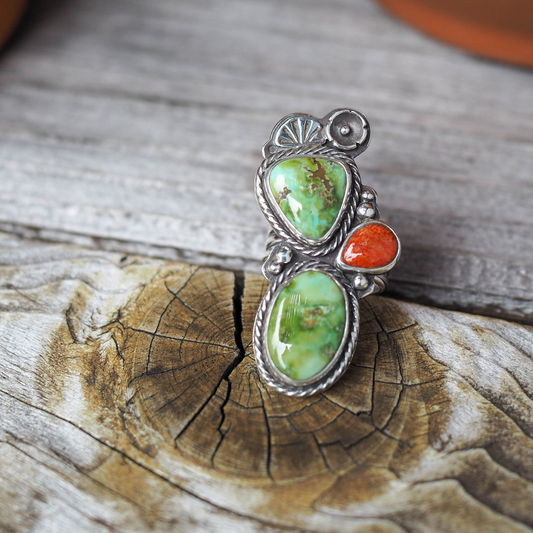 prickly pear ring 2 - size 6.5