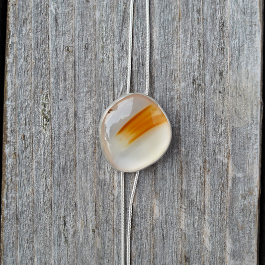 montana agate bolo tie 2