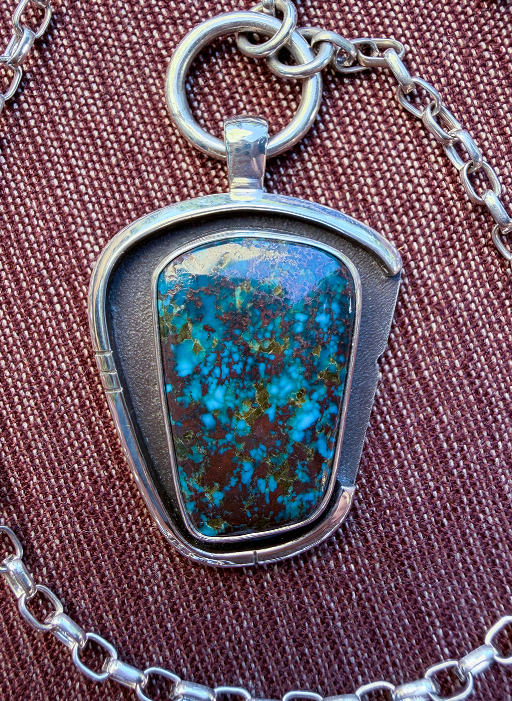 turquoise shield talisman
