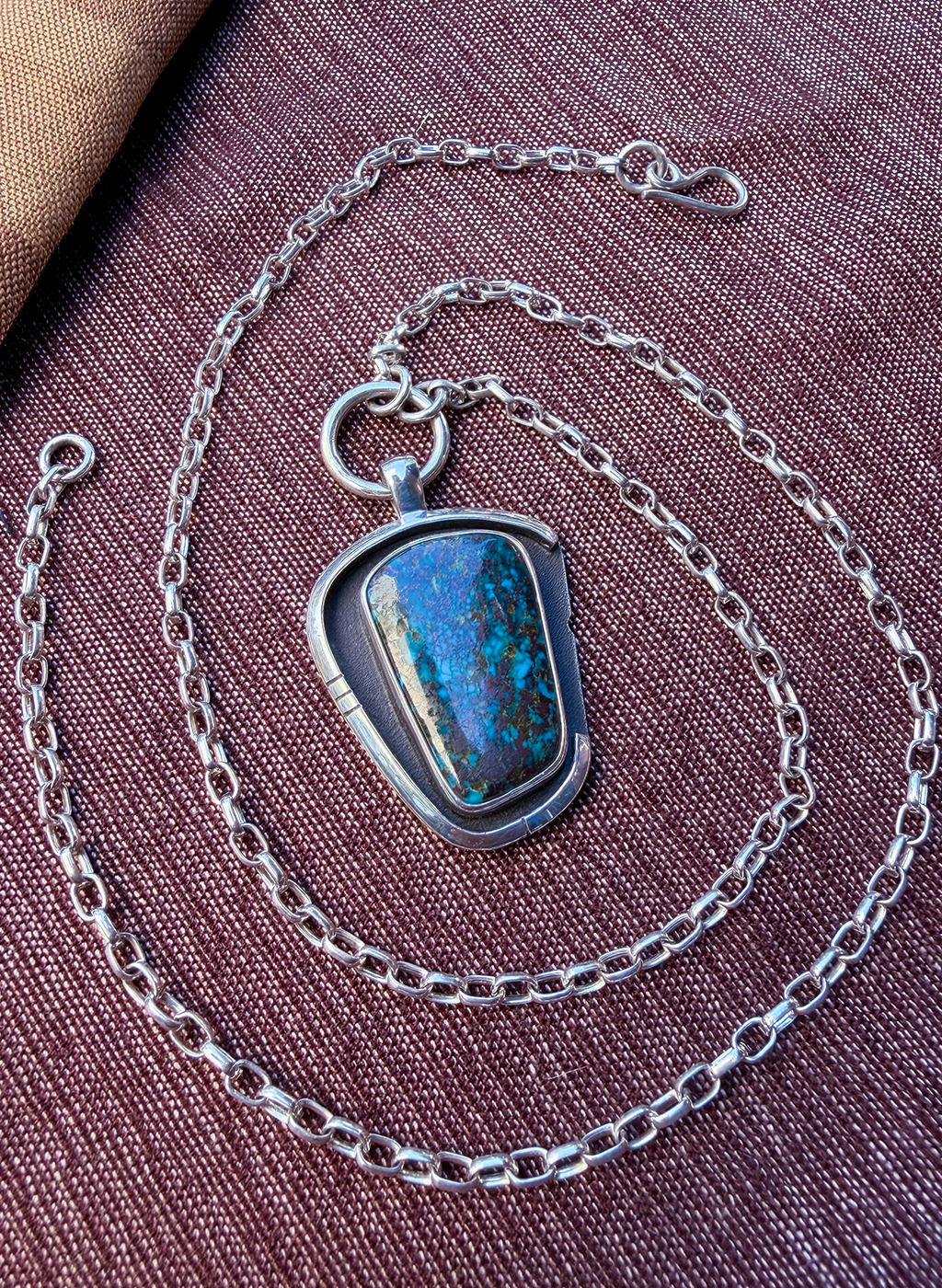 turquoise shield talisman
