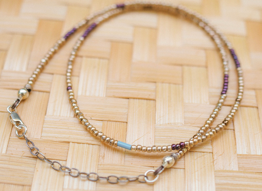 sunset necklace
