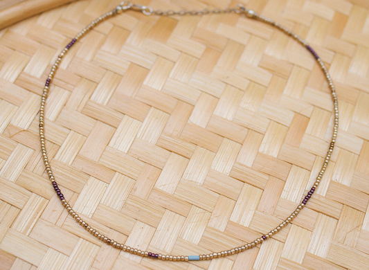 sunset necklace
