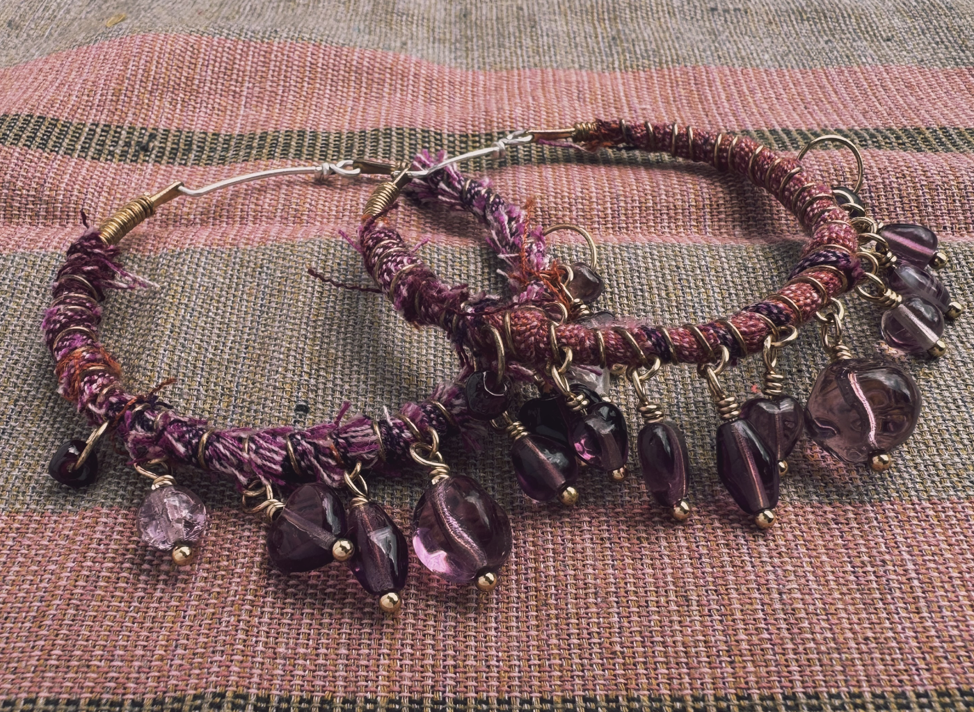 ube goddess earrings